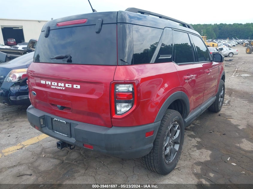 2021 Ford Bronco Sport Badlands VIN: 3FMCR9D95MRA14106 Lot: 39461697