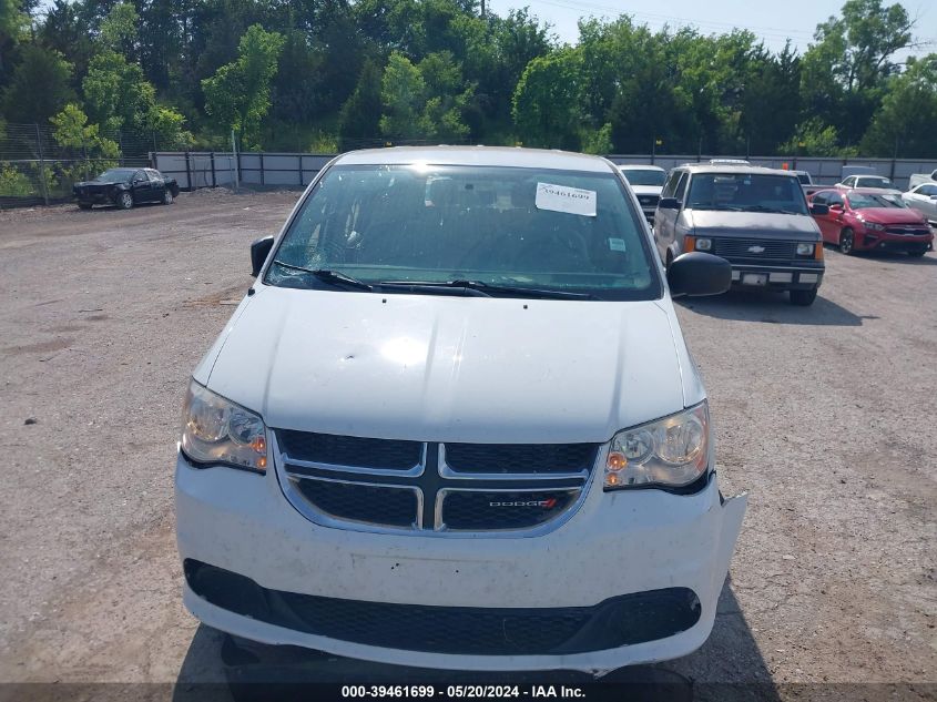 2015 Dodge Grand Caravan Se VIN: 2C7WDGBG0FR703505 Lot: 39461699