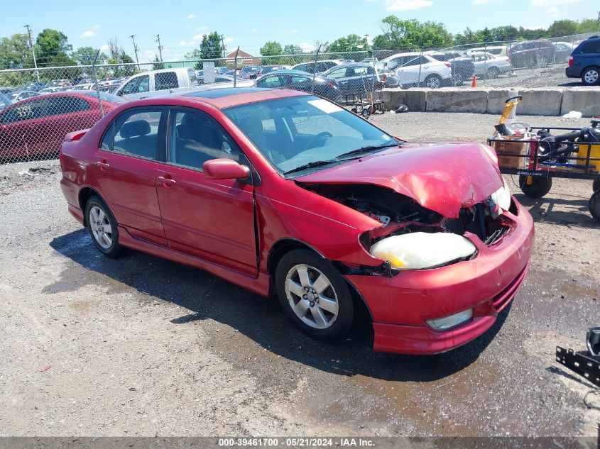 2003 Toyota Corolla S VIN: 2T1BR32E43C163771 Lot: 39461700