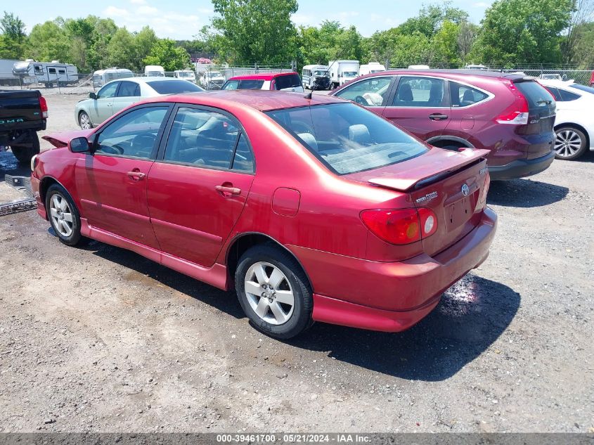 2003 Toyota Corolla S VIN: 2T1BR32E43C163771 Lot: 39461700