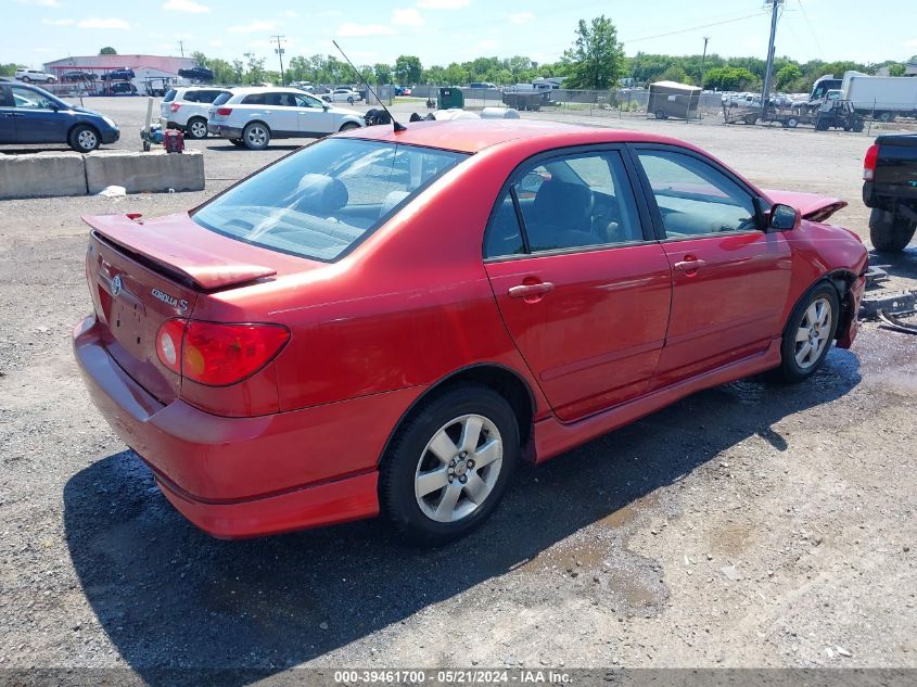 2003 Toyota Corolla S VIN: 2T1BR32E43C163771 Lot: 39461700