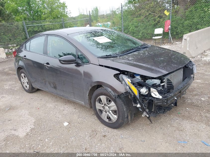 2018 Kia Forte Lx VIN: 3KPFK4A73JE217395 Lot: 39461708