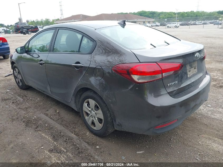 2018 Kia Forte Lx VIN: 3KPFK4A73JE217395 Lot: 39461708