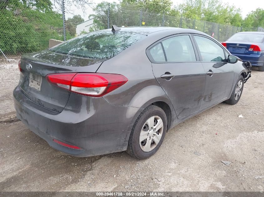 2018 Kia Forte Lx VIN: 3KPFK4A73JE217395 Lot: 39461708