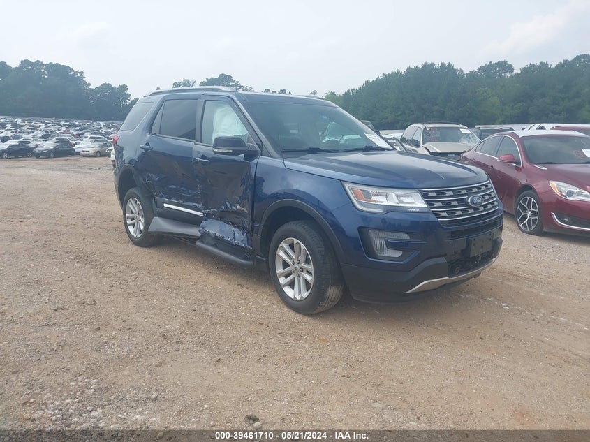 VIN 1FM5K7D81HGC79207 2017 FORD EXPLORER XLT