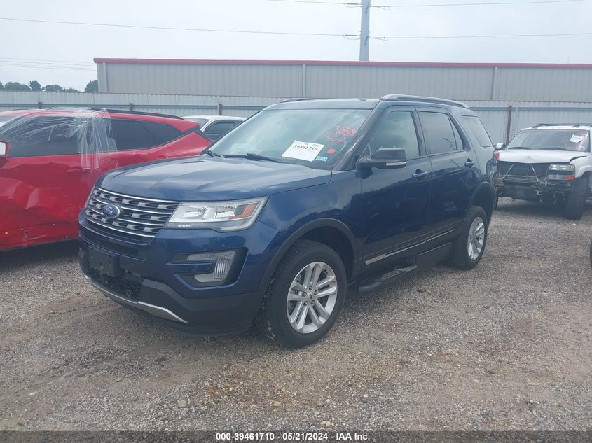 VIN 1FM5K7D81HGC79207 2017 FORD EXPLORER XLT