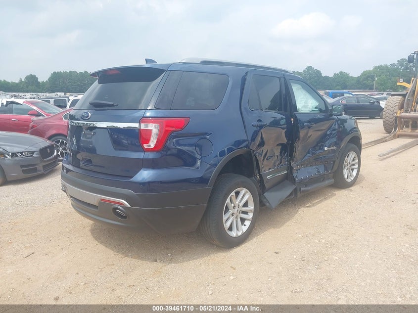 VIN 1FM5K7D81HGC79207 2017 FORD EXPLORER XLT