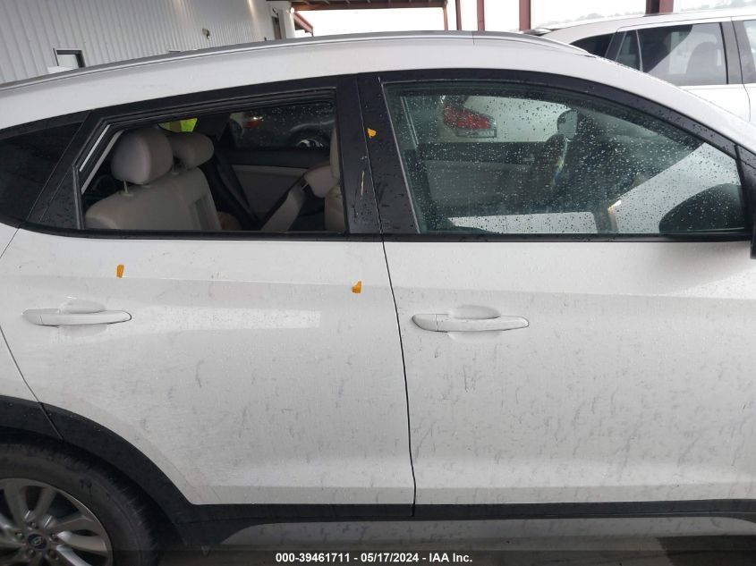 2018 Hyundai Tucson Sel VIN: KM8J33A49JU713886 Lot: 39461711