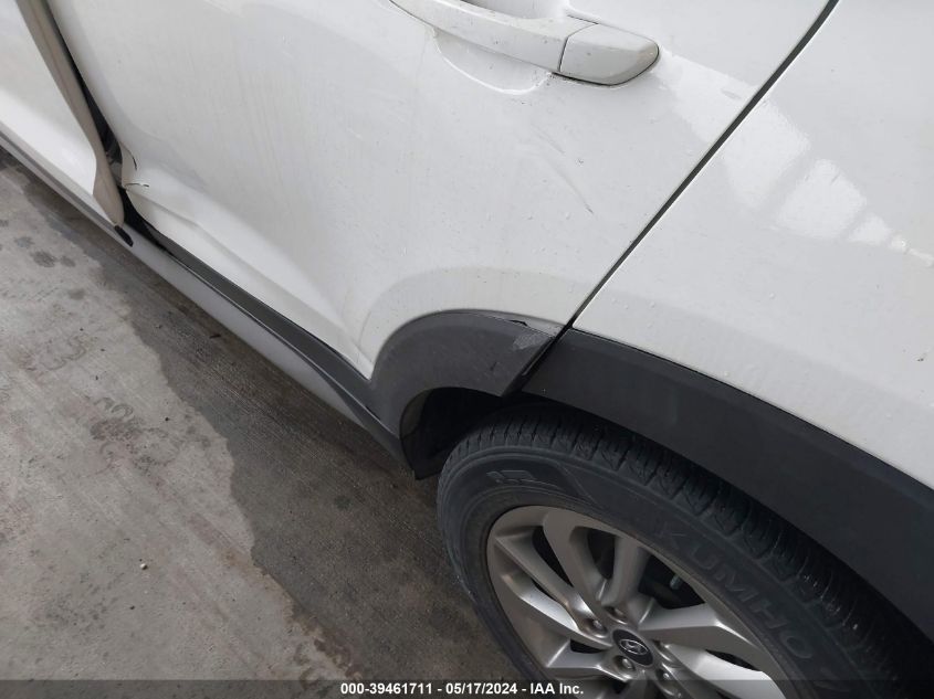 2018 Hyundai Tucson Sel VIN: KM8J33A49JU713886 Lot: 39461711