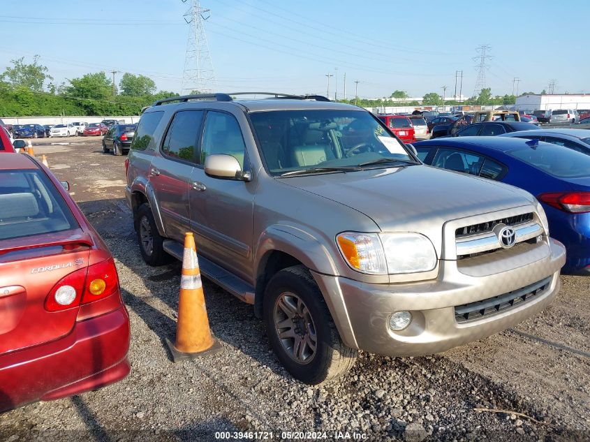 2005 Toyota Sequoia Limited V8 VIN: 5TDBT48A75S253440 Lot: 39461721