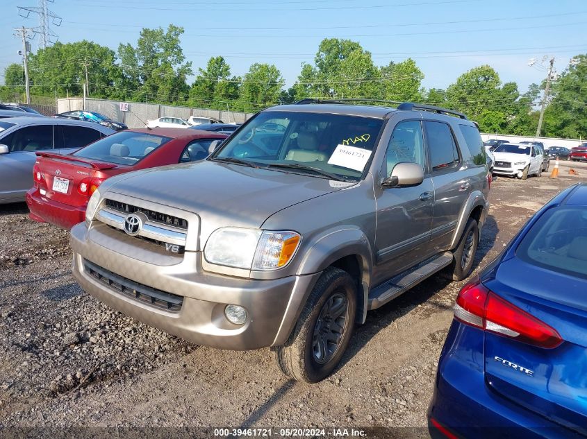 2005 Toyota Sequoia Limited V8 VIN: 5TDBT48A75S253440 Lot: 39461721