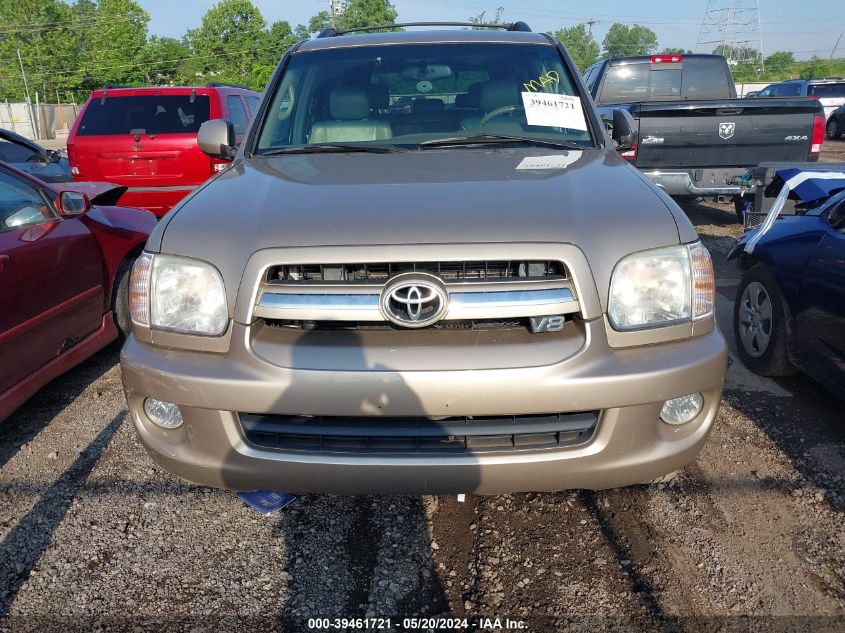 2005 Toyota Sequoia Limited V8 VIN: 5TDBT48A75S253440 Lot: 39461721