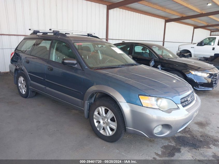 2005 Subaru Outback 2.5I VIN: 4S4BP61C556392165 Lot: 39461720