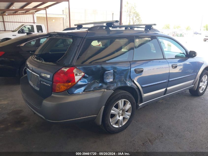 2005 Subaru Outback 2.5I VIN: 4S4BP61C556392165 Lot: 39461720