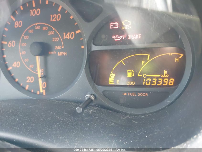 2003 Toyota Celica Gt VIN: JTDDR32T430162945 Lot: 39461725