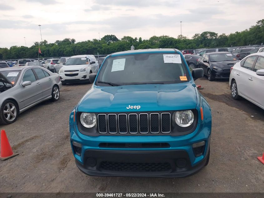 2020 Jeep Renegade Sport Fwd VIN: ZACNJAAB9LPL36069 Lot: 39461727
