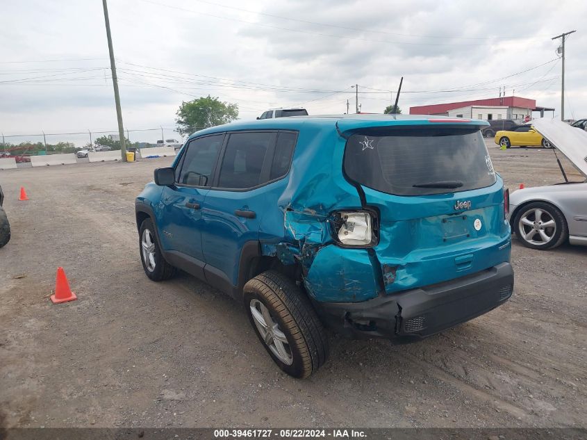 2020 Jeep Renegade Sport Fwd VIN: ZACNJAAB9LPL36069 Lot: 39461727