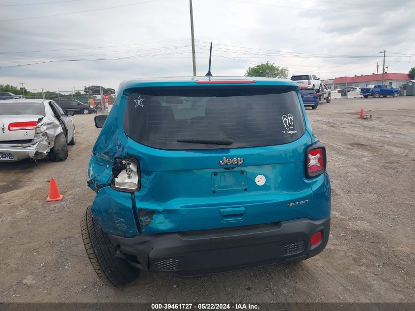 2020 Jeep Renegade Sport Fwd VIN: ZACNJAAB9LPL36069 Lot: 39461727