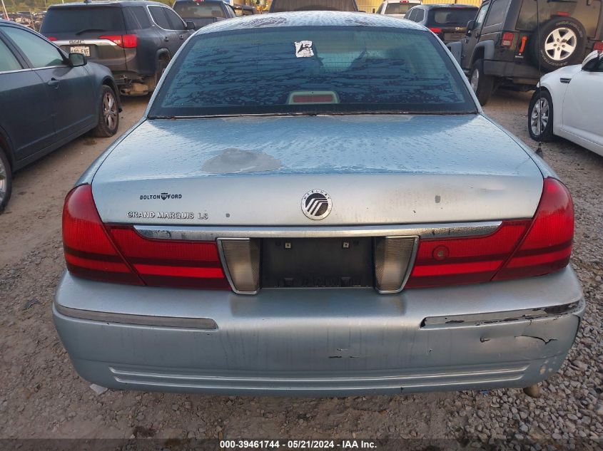 2005 Mercury Grand Marquis VIN: 2MEFM75W85X631039 Lot: 39461744