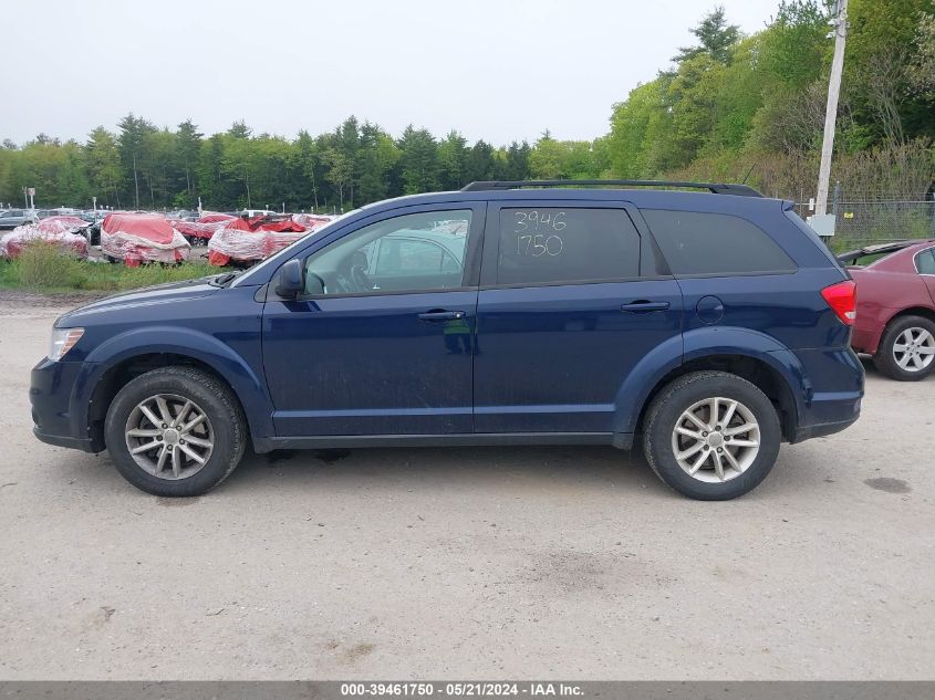 2017 Dodge Journey Sxt VIN: 3C4PDDBG3HT525167 Lot: 39461750