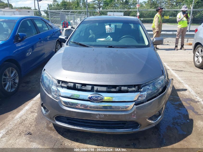 2012 Ford Fusion Sel VIN: 3FAHP0JA5CR320835 Lot: 39461758