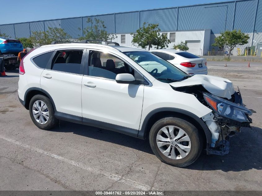 2013 Honda Cr-V Ex-L VIN: 5J6RM4H71DL014492 Lot: 39461762