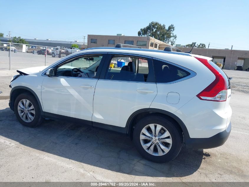 2013 Honda Cr-V Ex-L VIN: 5J6RM4H71DL014492 Lot: 39461762