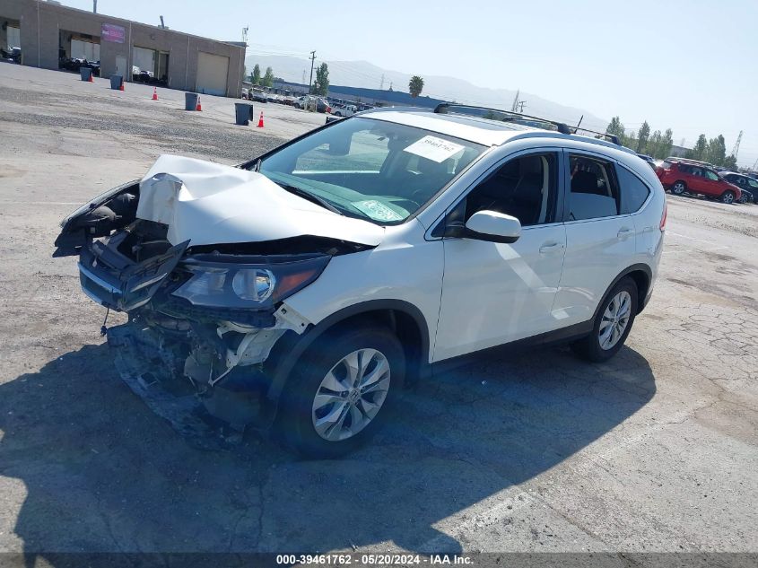 2013 Honda Cr-V Ex-L VIN: 5J6RM4H71DL014492 Lot: 39461762