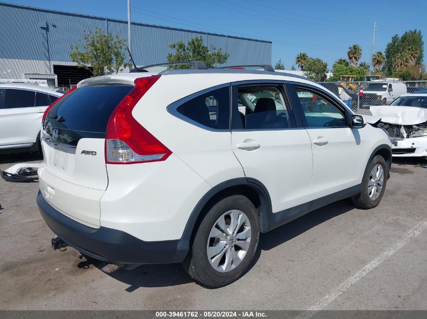 2013 Honda Cr-V Ex-L VIN: 5J6RM4H71DL014492 Lot: 39461762