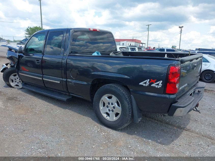 2005 Chevrolet Silverado 1500 Ls VIN: 1GCEK19V35Z100651 Lot: 39461765