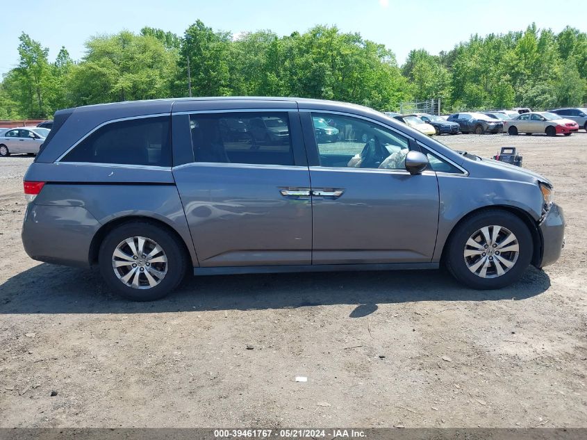 2015 Honda Odyssey Ex-L VIN: 5FNRL5H68FB076953 Lot: 39461767