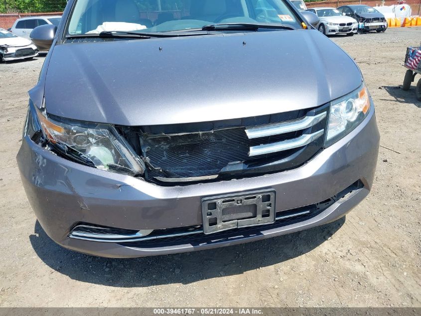 2015 Honda Odyssey Ex-L VIN: 5FNRL5H68FB076953 Lot: 39461767