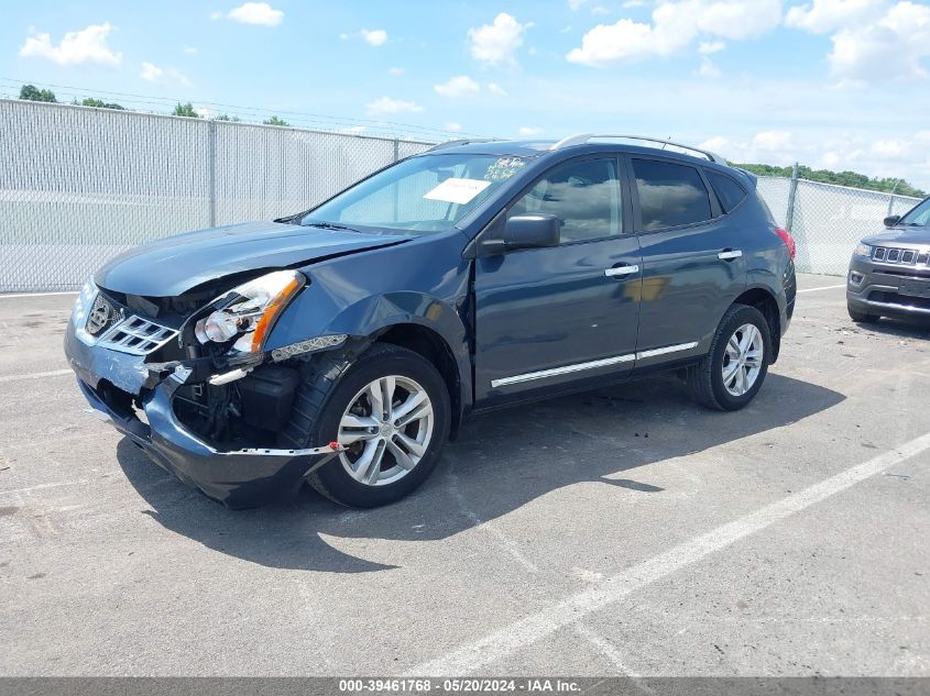 2015 Nissan Rogue Select S VIN: JN8AS5MV7FW253344 Lot: 39461768