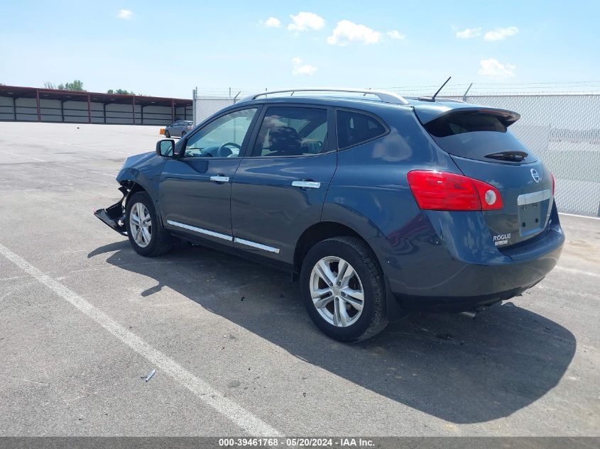 2015 Nissan Rogue Select S VIN: JN8AS5MV7FW253344 Lot: 39461768