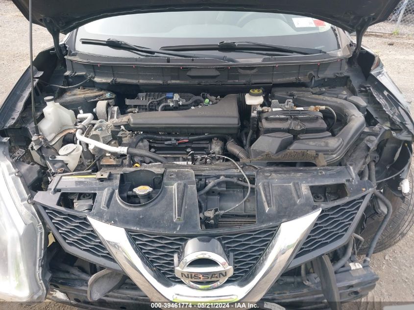 2015 Nissan Rogue Sv VIN: KNMAT2MV2FP524036 Lot: 39461774