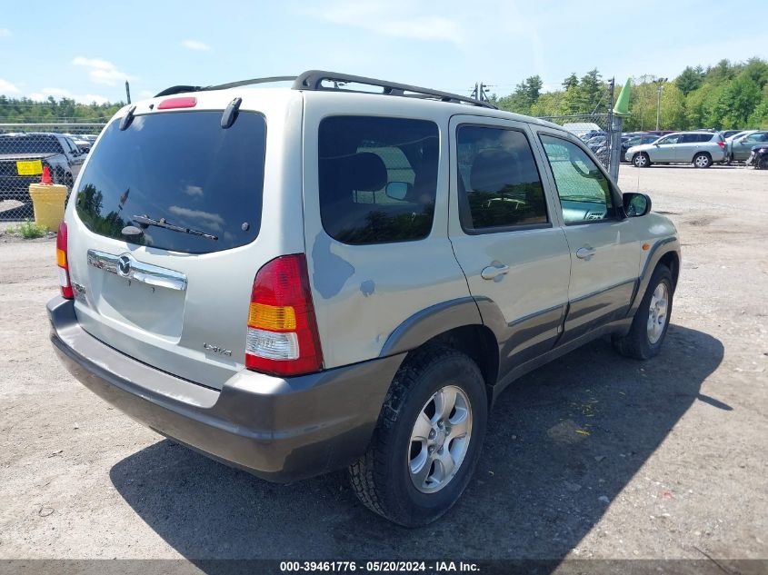 2003 Mazda Tribute Lx V6 VIN: 4F2CZ94173KM12726 Lot: 39461776