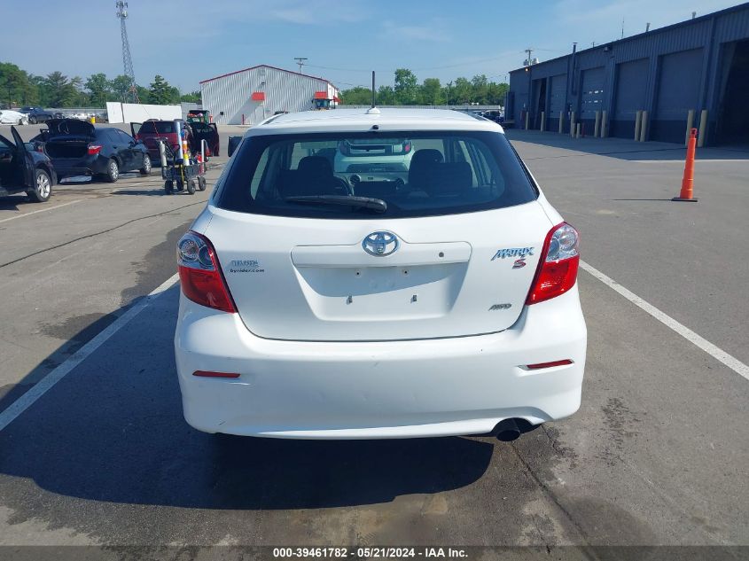 2009 Toyota Matrix S VIN: 2T1LE40E59C005442 Lot: 39461782