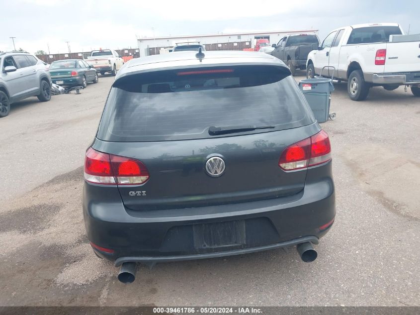 2010 Volkswagen Gti 2-Door VIN: WVWED7AJ8AW415138 Lot: 39461786