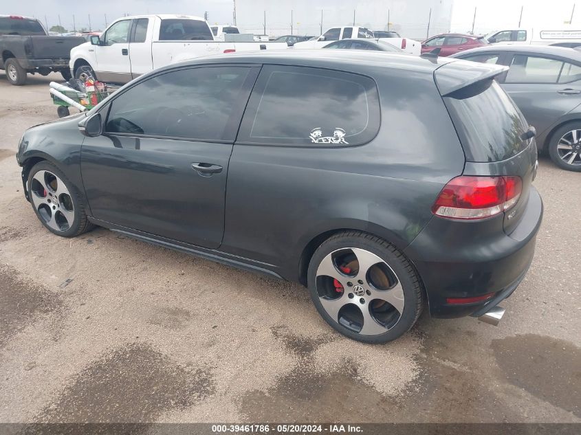 2010 Volkswagen Gti 2-Door VIN: WVWED7AJ8AW415138 Lot: 39461786