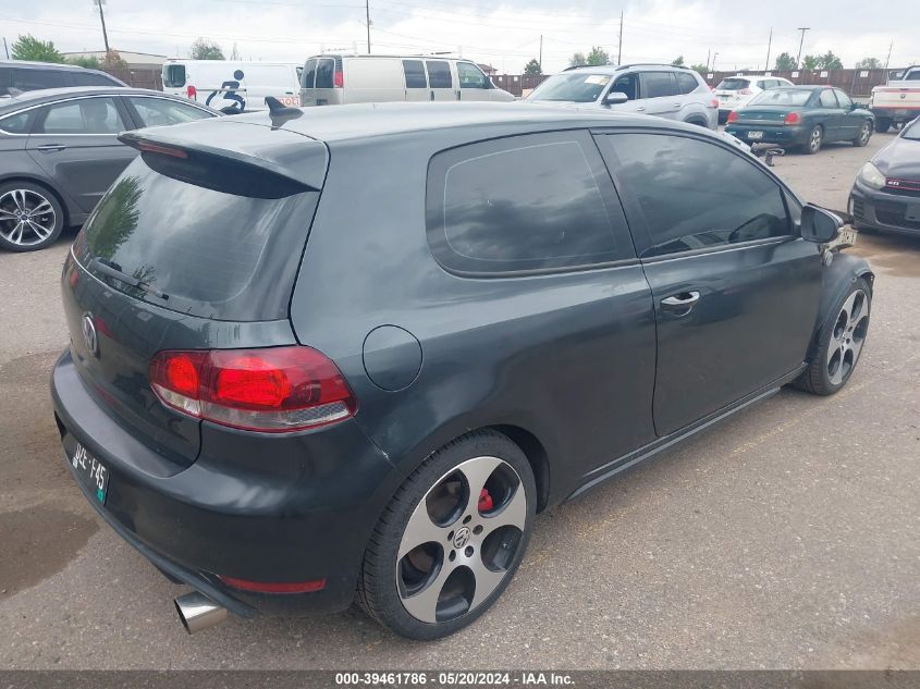 2010 Volkswagen Gti 2-Door VIN: WVWED7AJ8AW415138 Lot: 39461786