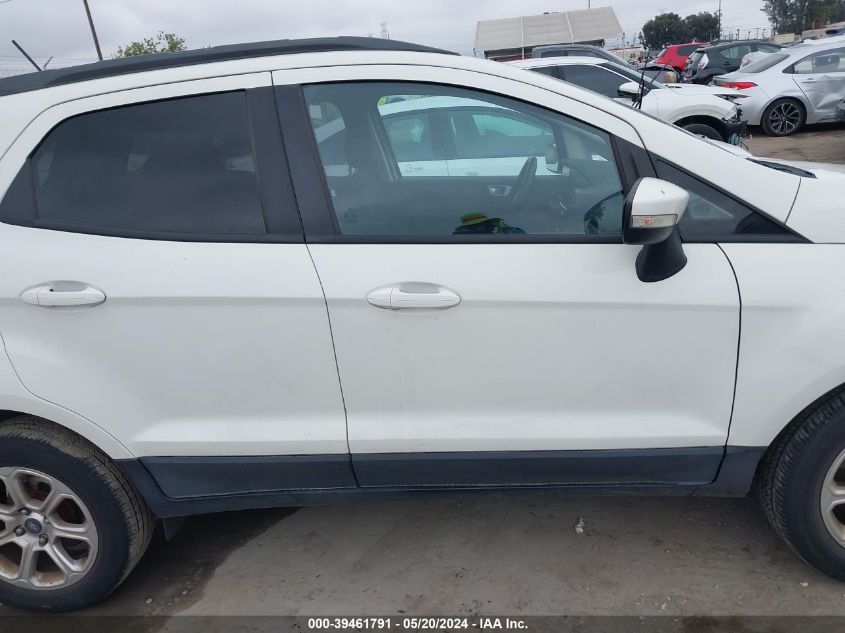 2018 Ford Ecosport Se VIN: MAJ3P1TE6JC223039 Lot: 39461791