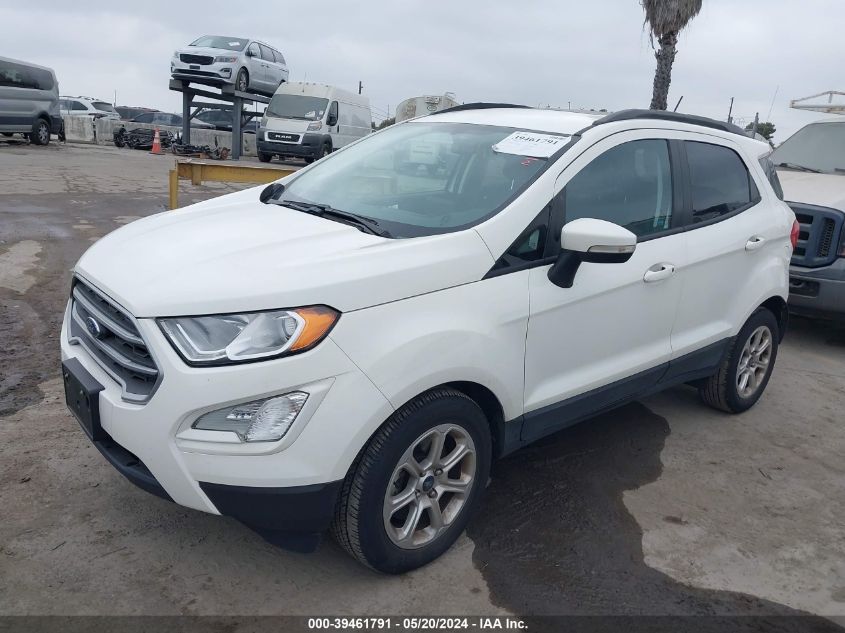 2018 Ford Ecosport Se VIN: MAJ3P1TE6JC223039 Lot: 39461791