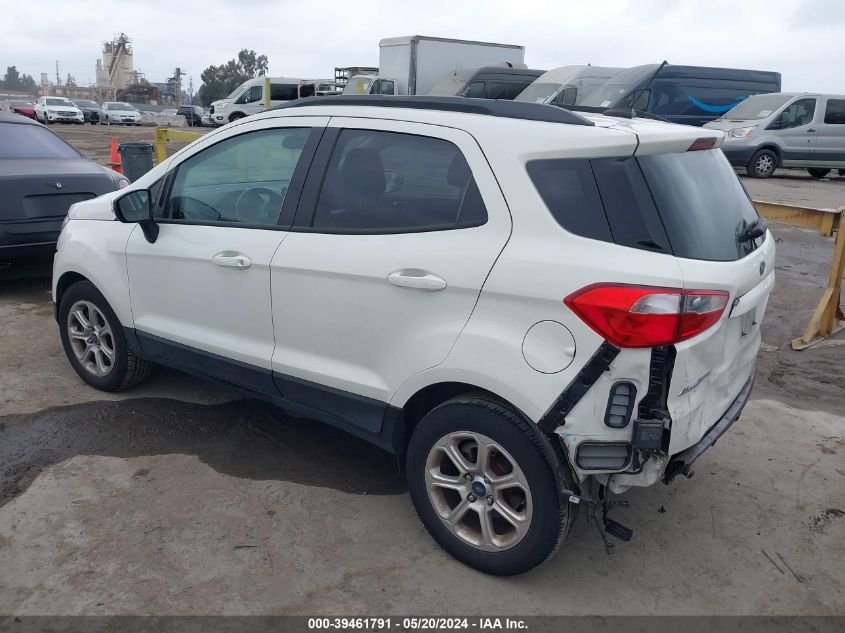 2018 Ford Ecosport Se VIN: MAJ3P1TE6JC223039 Lot: 39461791