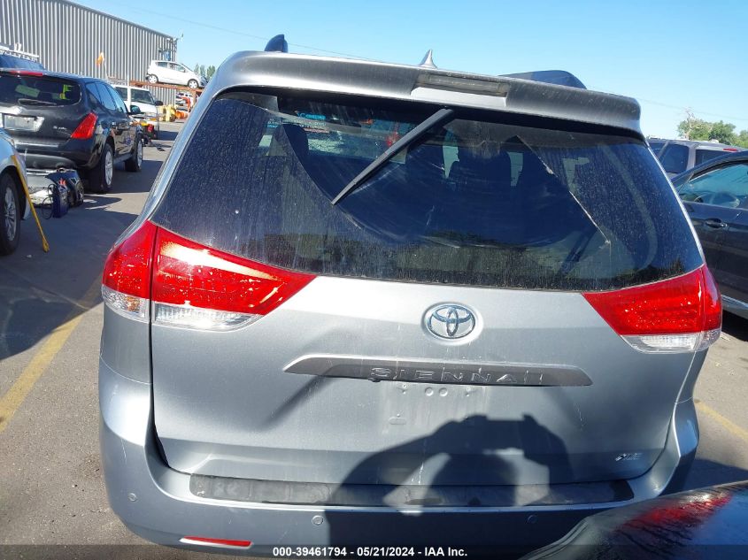 2013 Toyota Sienna Xle V6 8 Passenger VIN: 5TDYK3DC3DS398407 Lot: 39461794