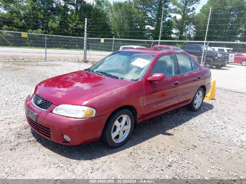 2002 Nissan Sentra Gxe VIN: 3N1CB51D92L611451 Lot: 39461800