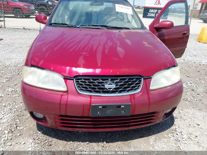 2002 Nissan Sentra Gxe VIN: 3N1CB51D92L611451 Lot: 39461800