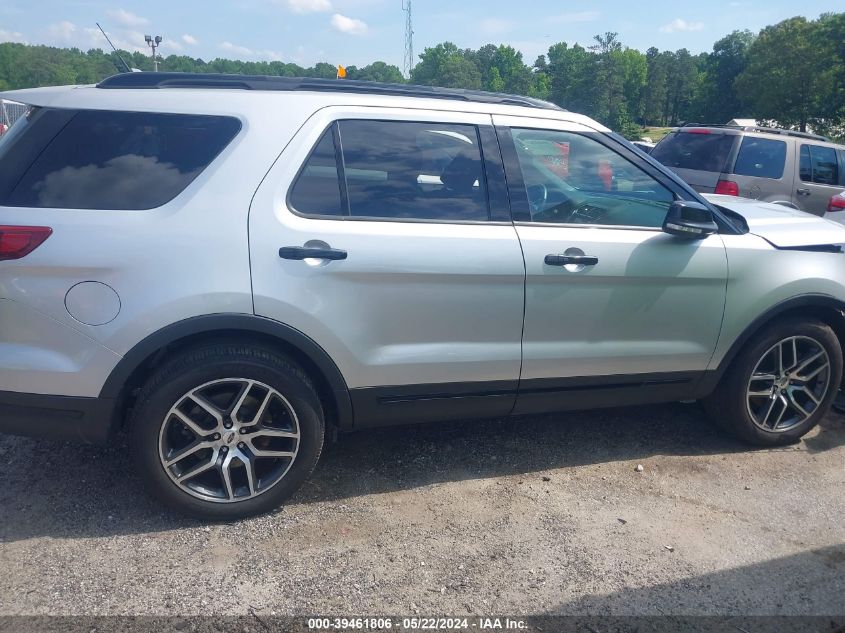 2018 Ford Explorer Sport VIN: 1FM5K8GT3JGC51324 Lot: 39461806