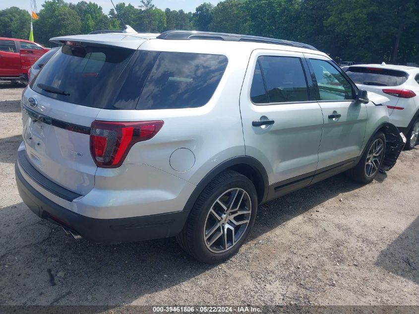 2018 Ford Explorer Sport VIN: 1FM5K8GT3JGC51324 Lot: 39461806