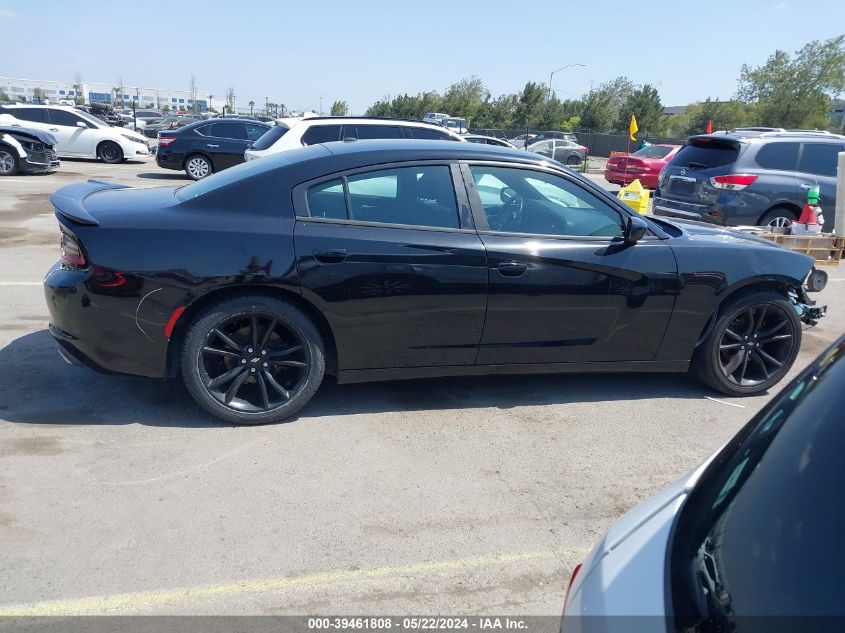 2018 Dodge Charger Sxt Rwd VIN: 2C3CDXBG5JH299054 Lot: 39461808