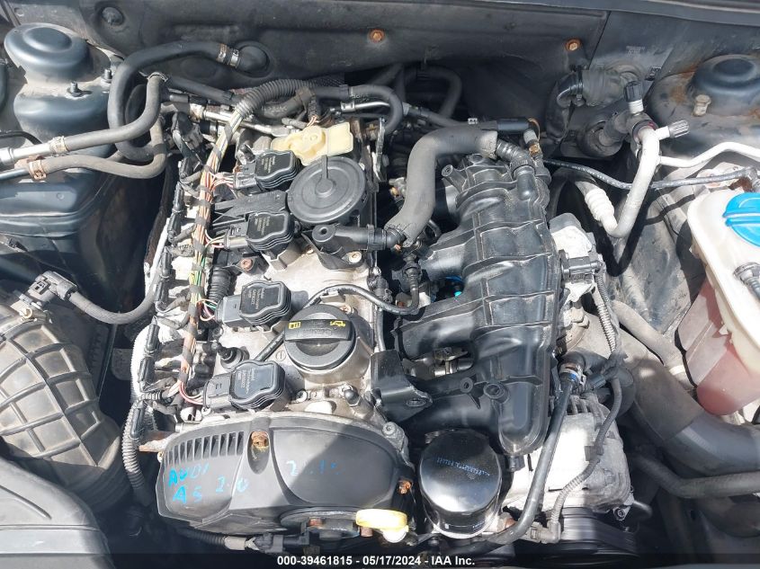 2010 Audi A5 2.0T Premium VIN: WAULFAFRXAA019459 Lot: 39461815